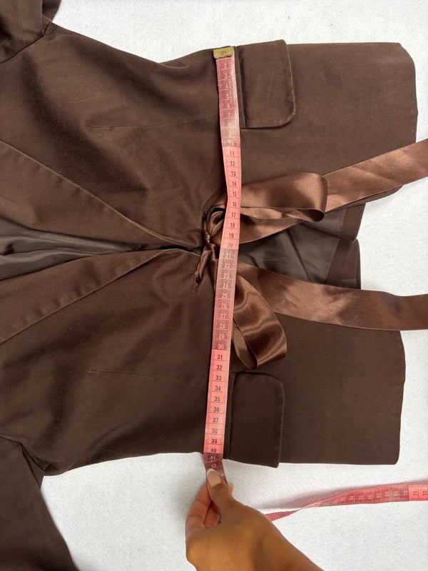 Vintage Y2K Brown Blazer (M)