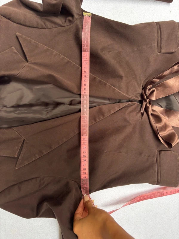 Vintage Y2K Brown Blazer (M)