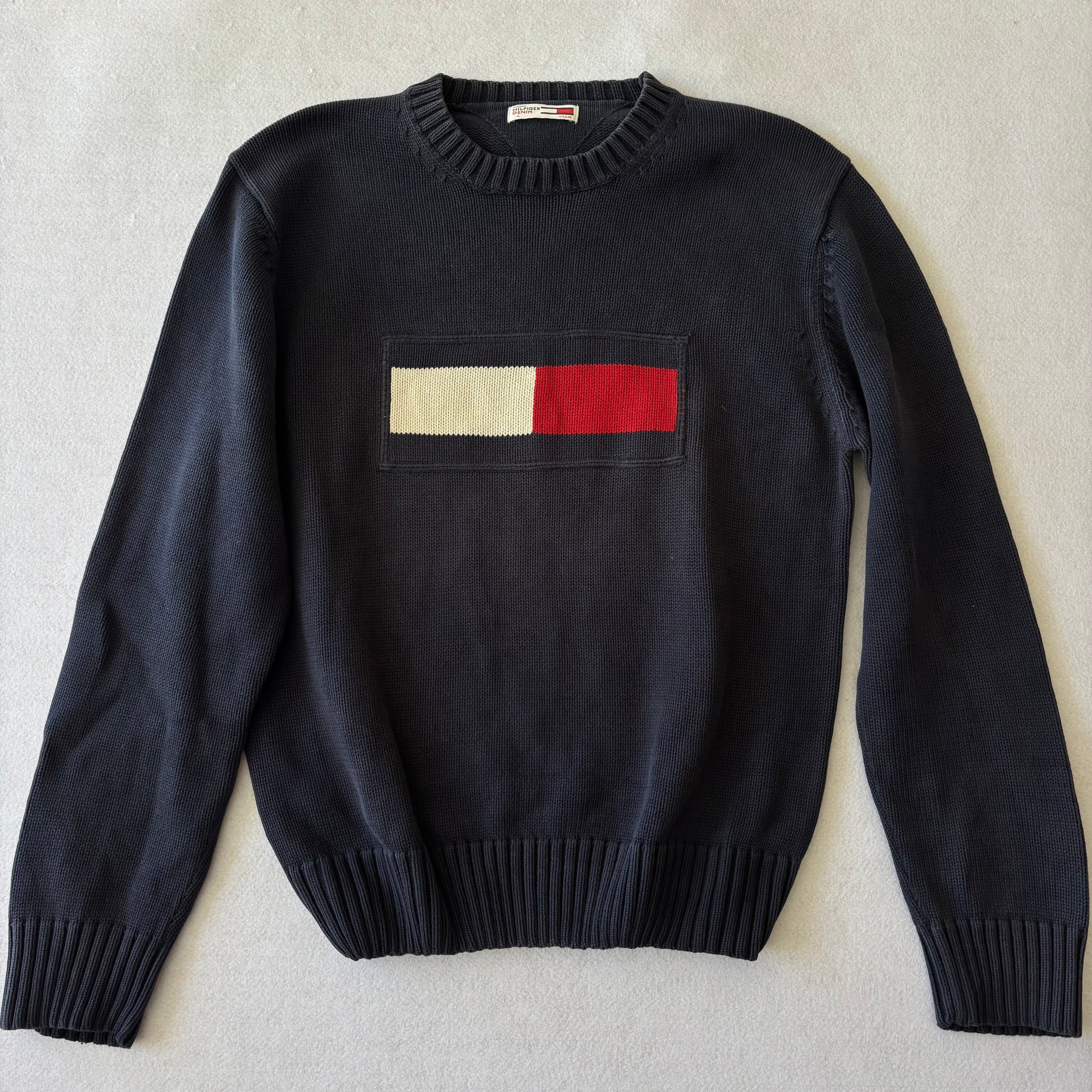 Tommy Hilfiger Blue Sweater (L)