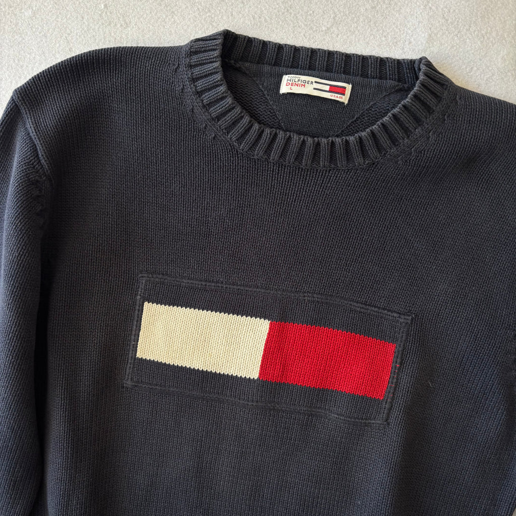 Tommy Hilfiger Blue Sweater (L)
