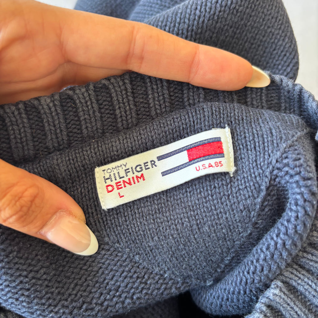 Tommy Hilfiger Blue Sweater (L)