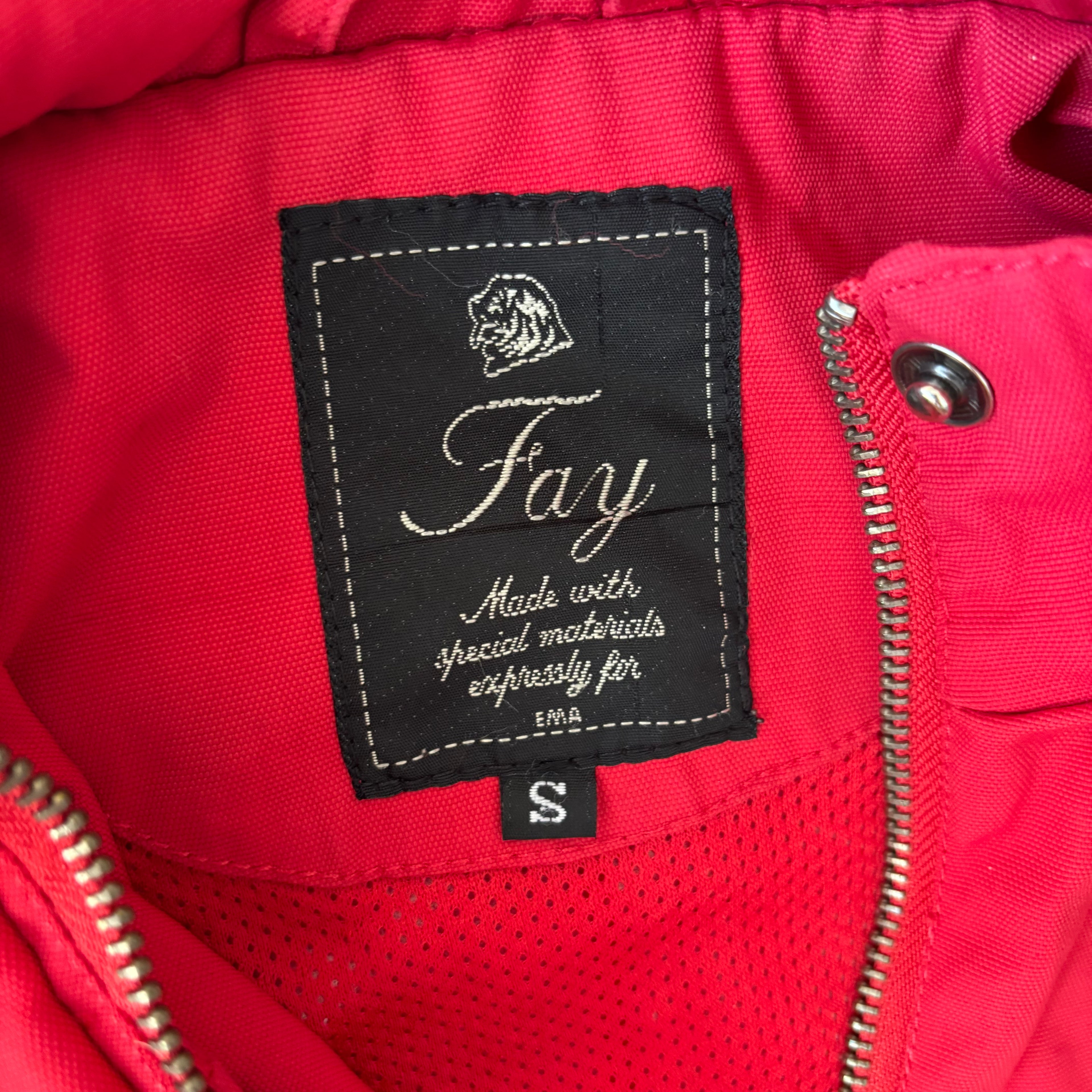 Y2K Red Biker Utility Zip-Up Jacket with Belt
