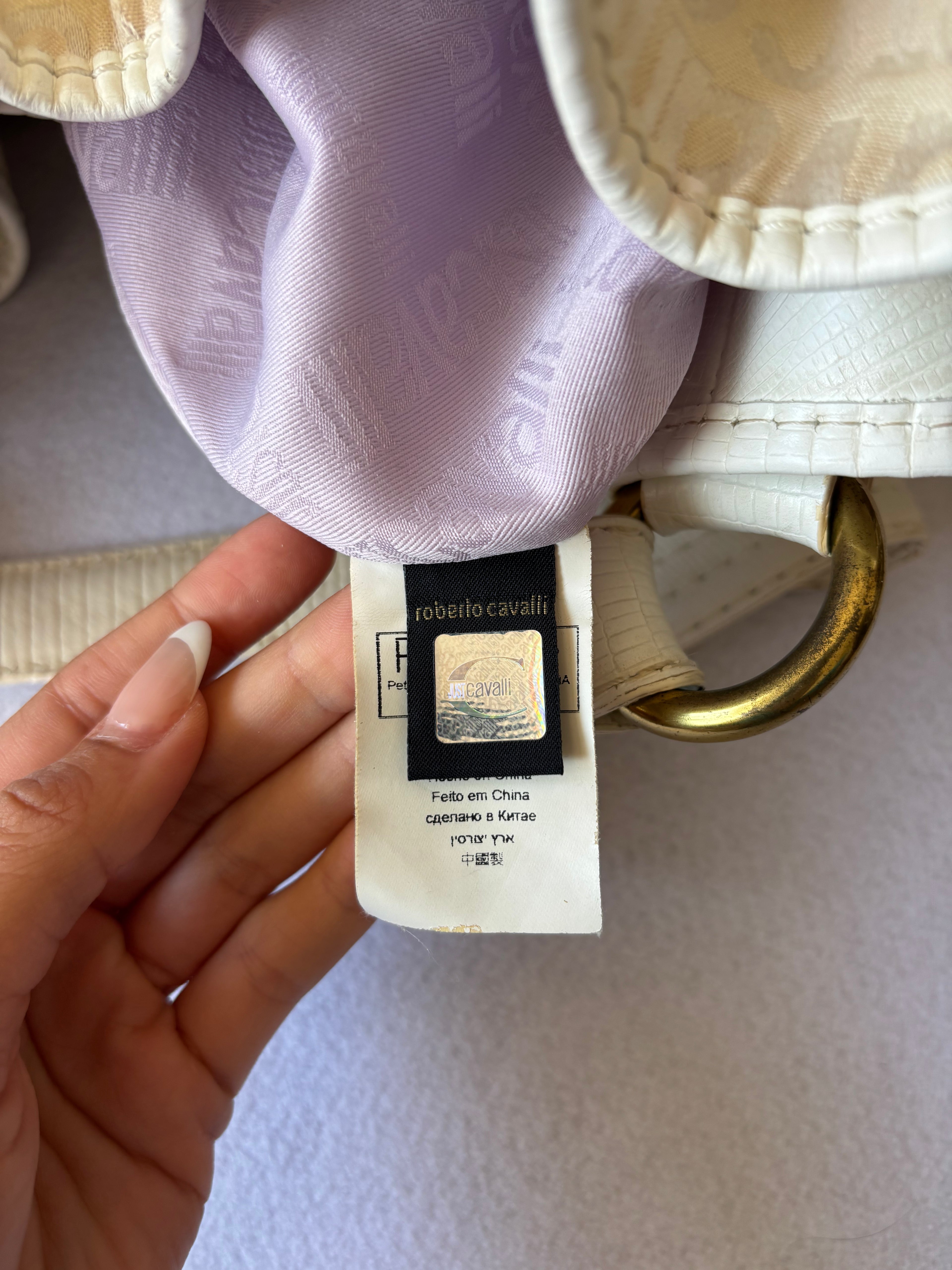 Vintage Just Cavalli Bucket Bag