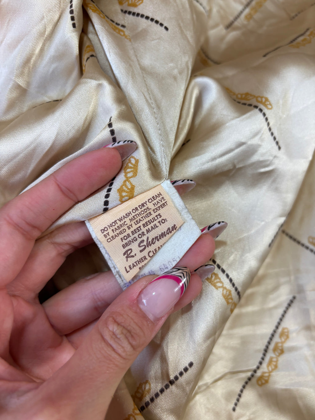 Vintage 70's Dark Brown Leather Blazer (L)