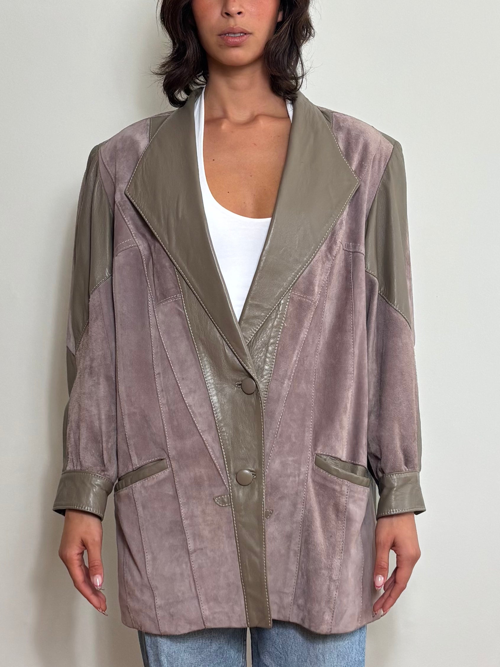 80s Grey Jacket (L)