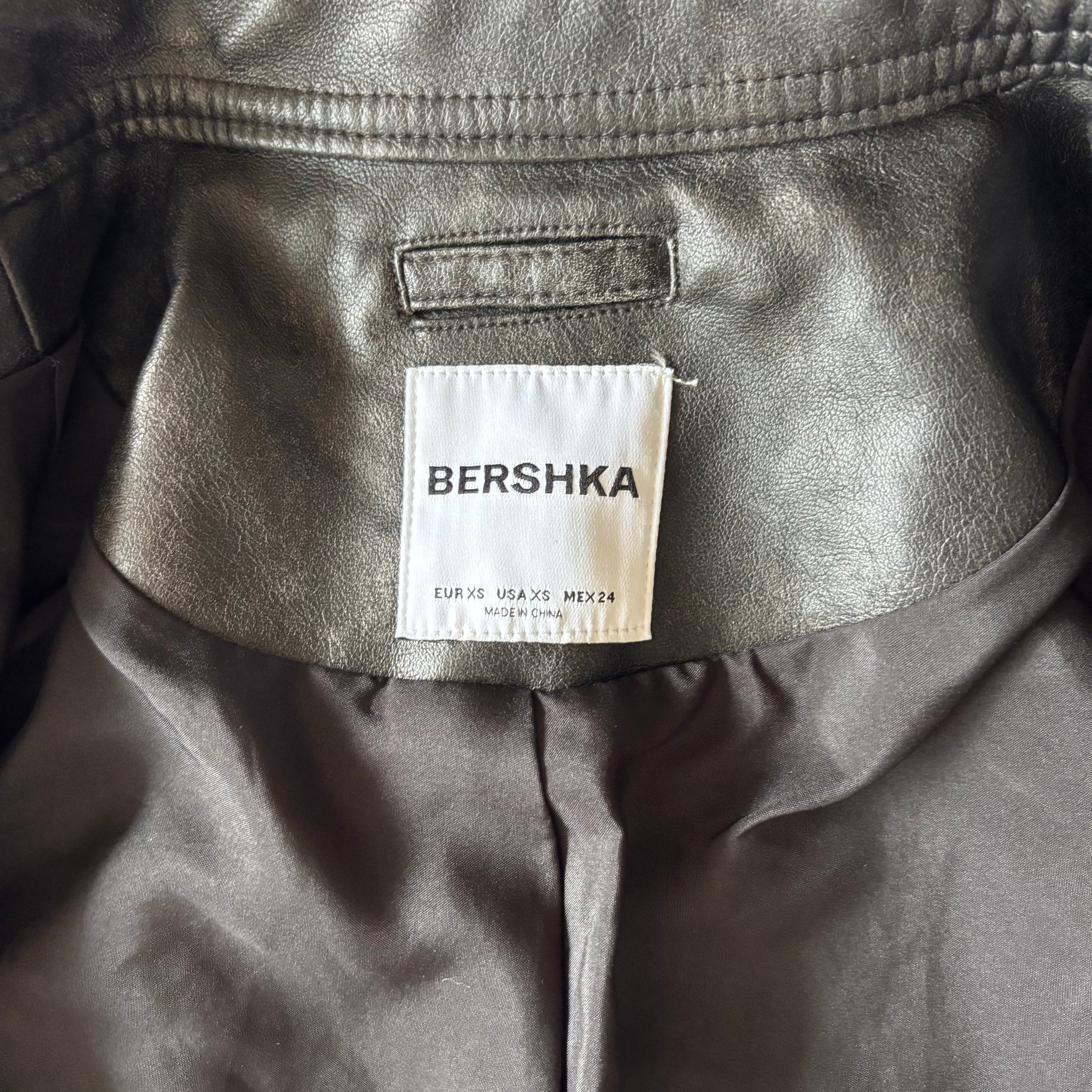 Bershka Cropped Racing Jacket (XS)