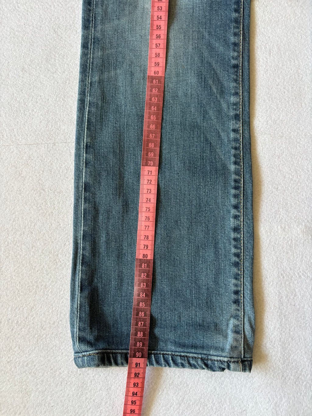 Y2K Low Rise Salsa Light Blue Jeans Pants (S)