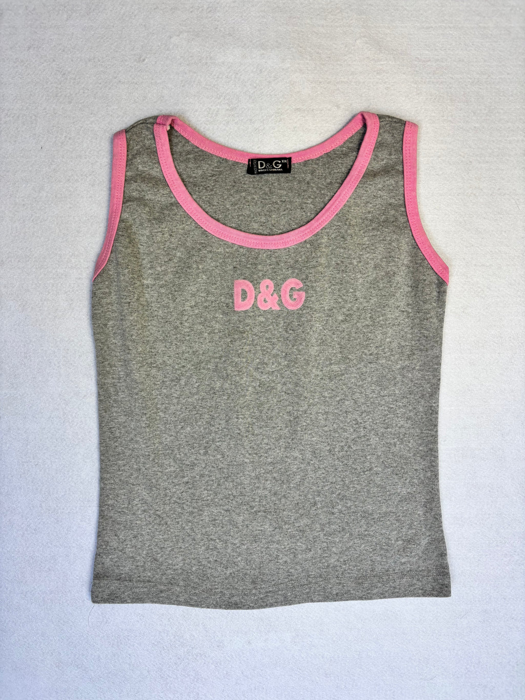 Dolce&Gabbana Grey and Pink Top (S/M)