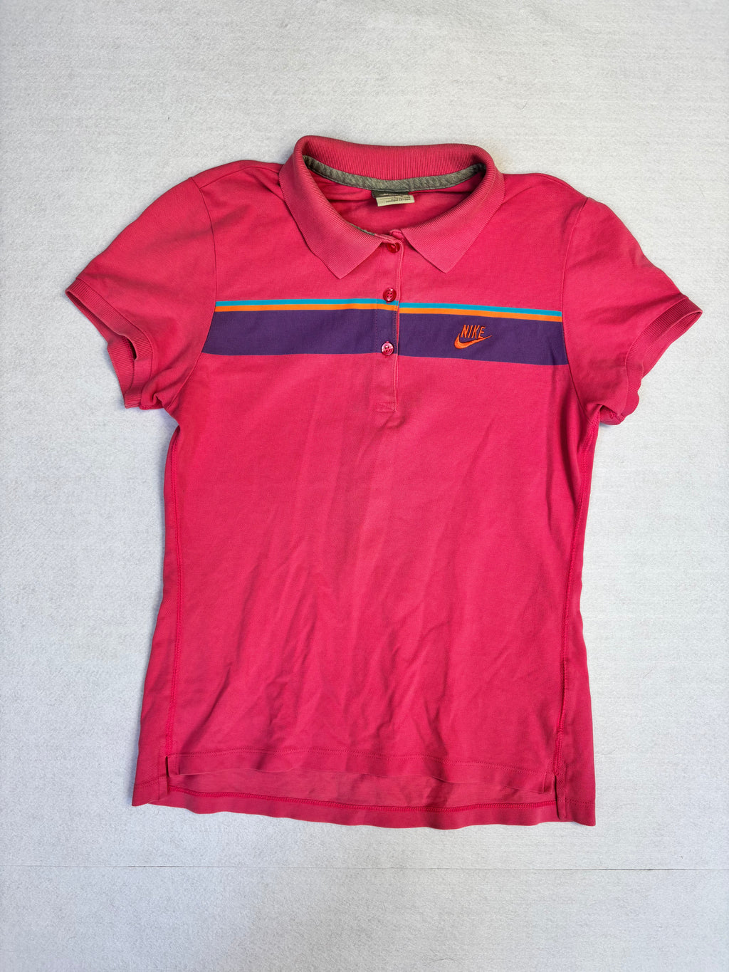 Y2K Pink Nike Polo (S)