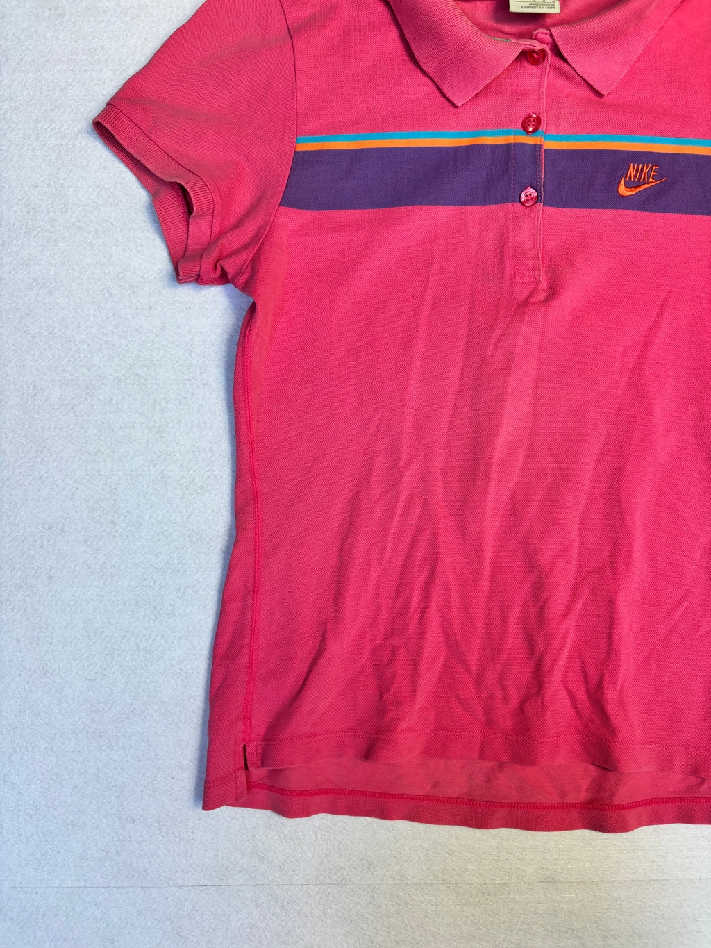 Y2K Pink Nike Polo (S)