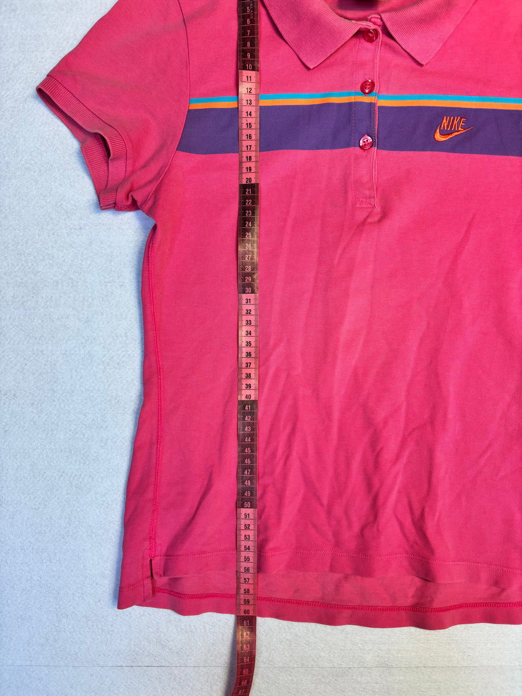 Y2K Pink Nike Polo (S)