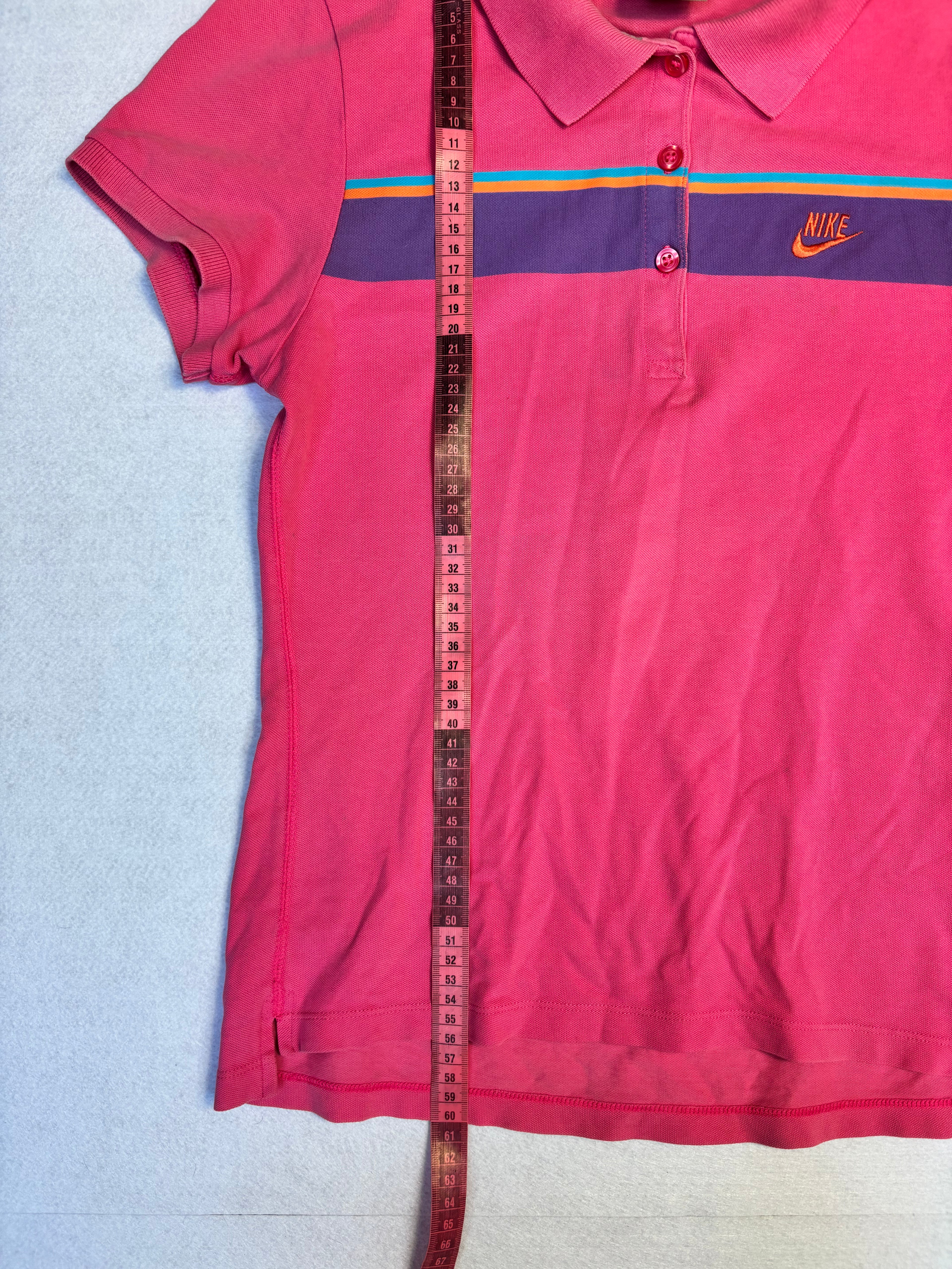 Y2K Pink Nike Polo (S)
