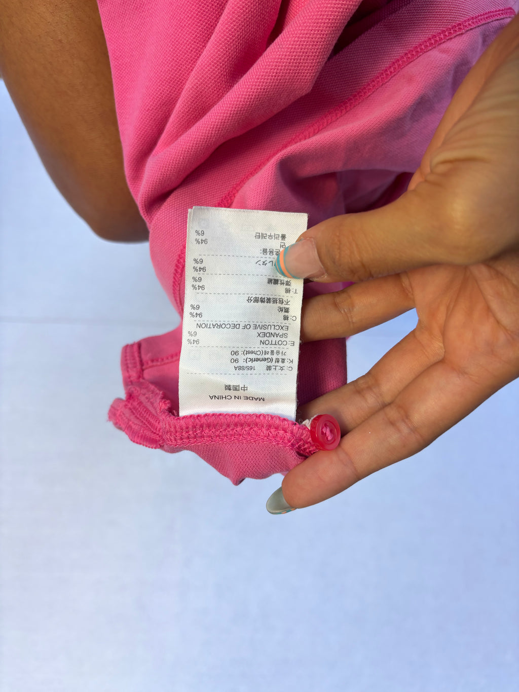 Y2K Pink Nike Polo (S)