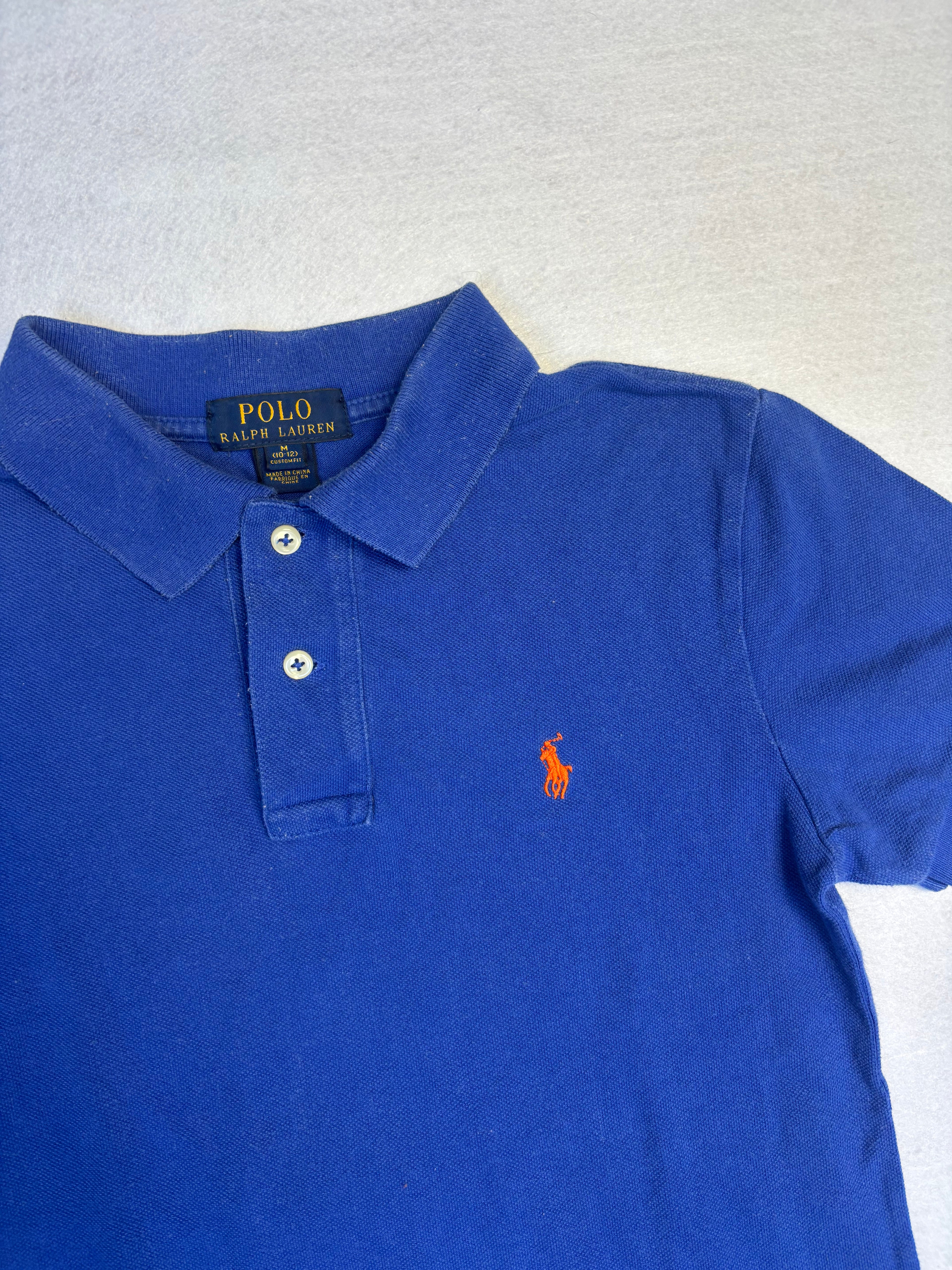 Vintage Ralph Lauren Blue Polo Shirt (S)