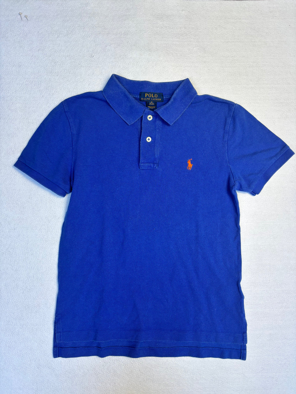 Vintage Ralph Lauren Blue Polo Shirt (S)