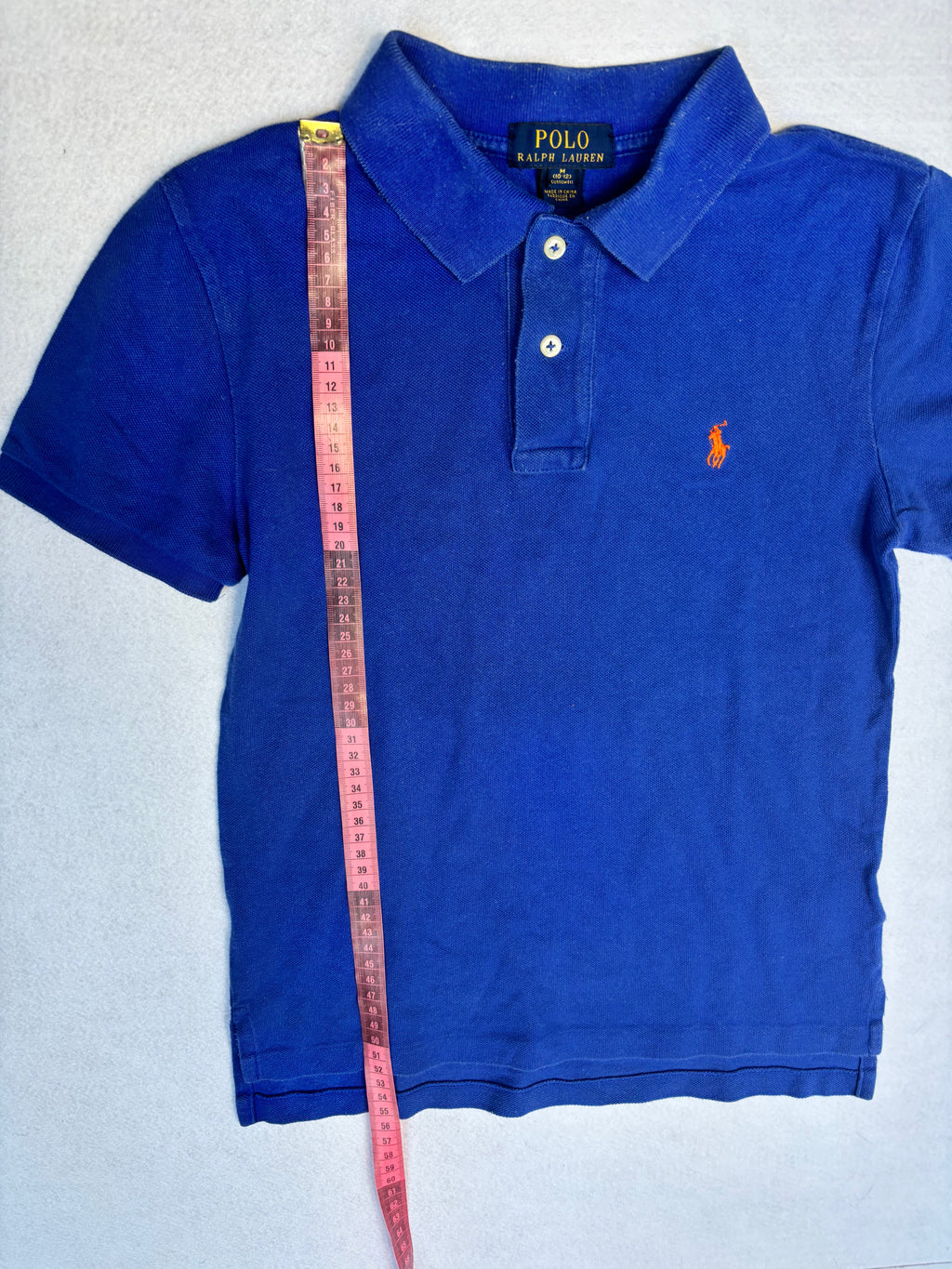Vintage Ralph Lauren Blue Polo Shirt (S)