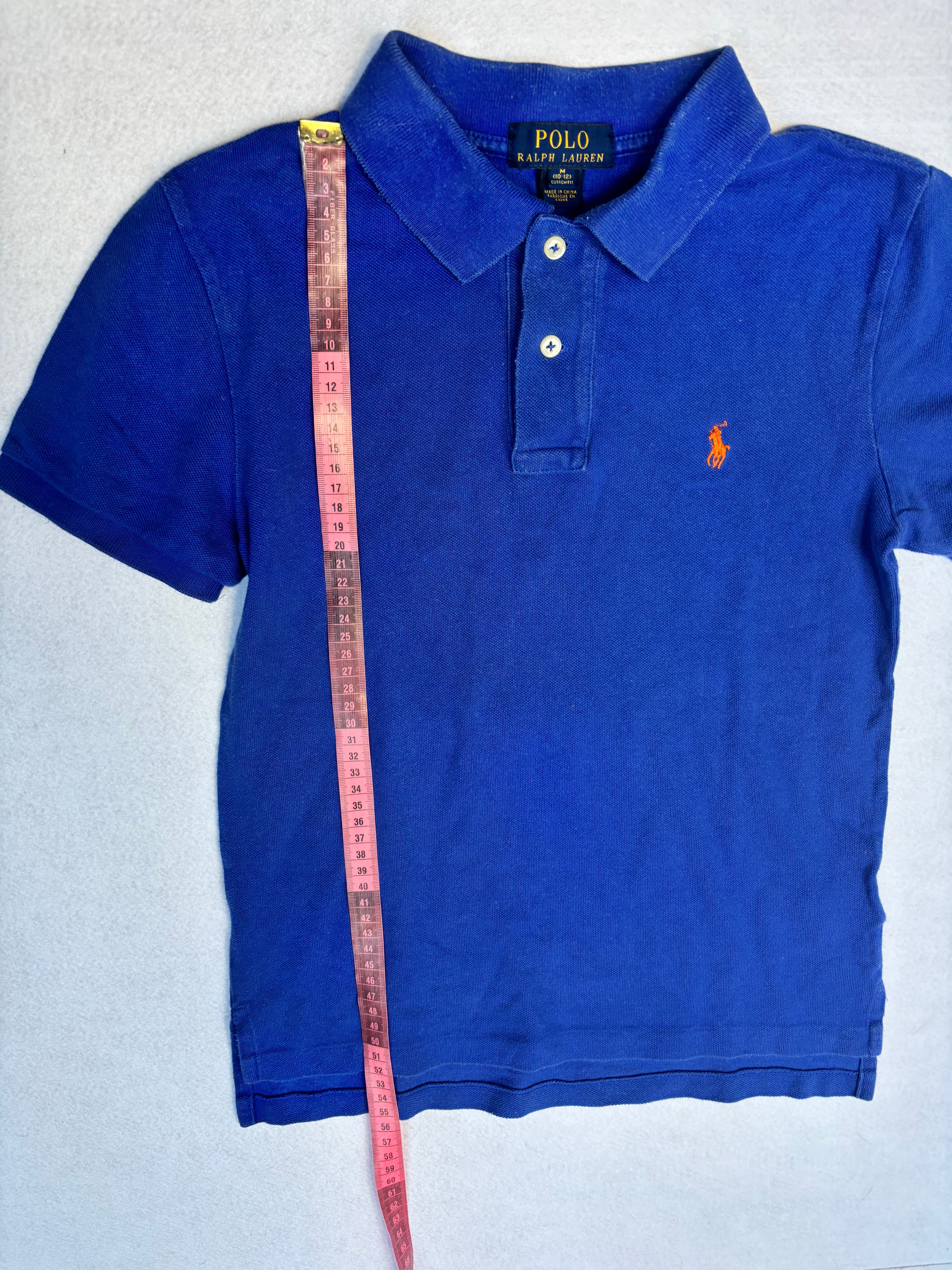 Vintage Ralph Lauren Blue Polo Shirt (S)