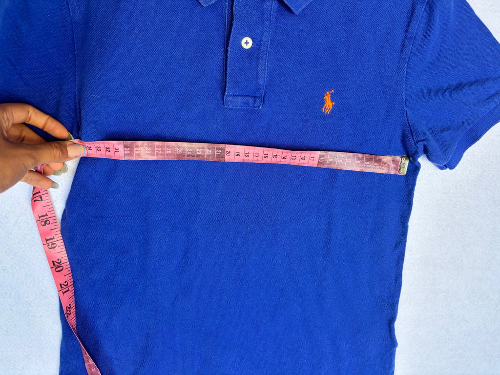 Vintage Ralph Lauren Blue Polo Shirt (S)