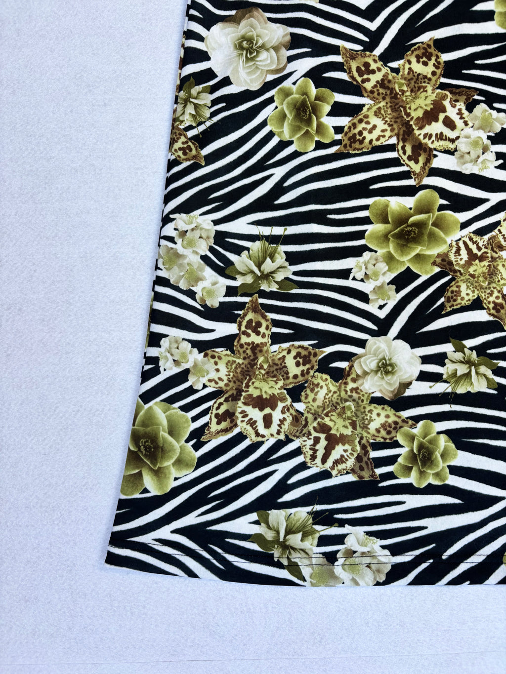 Zebra Midi Skirt (XS/S)