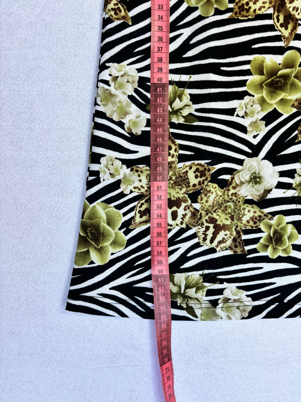 Zebra Midi Skirt (XS/S)