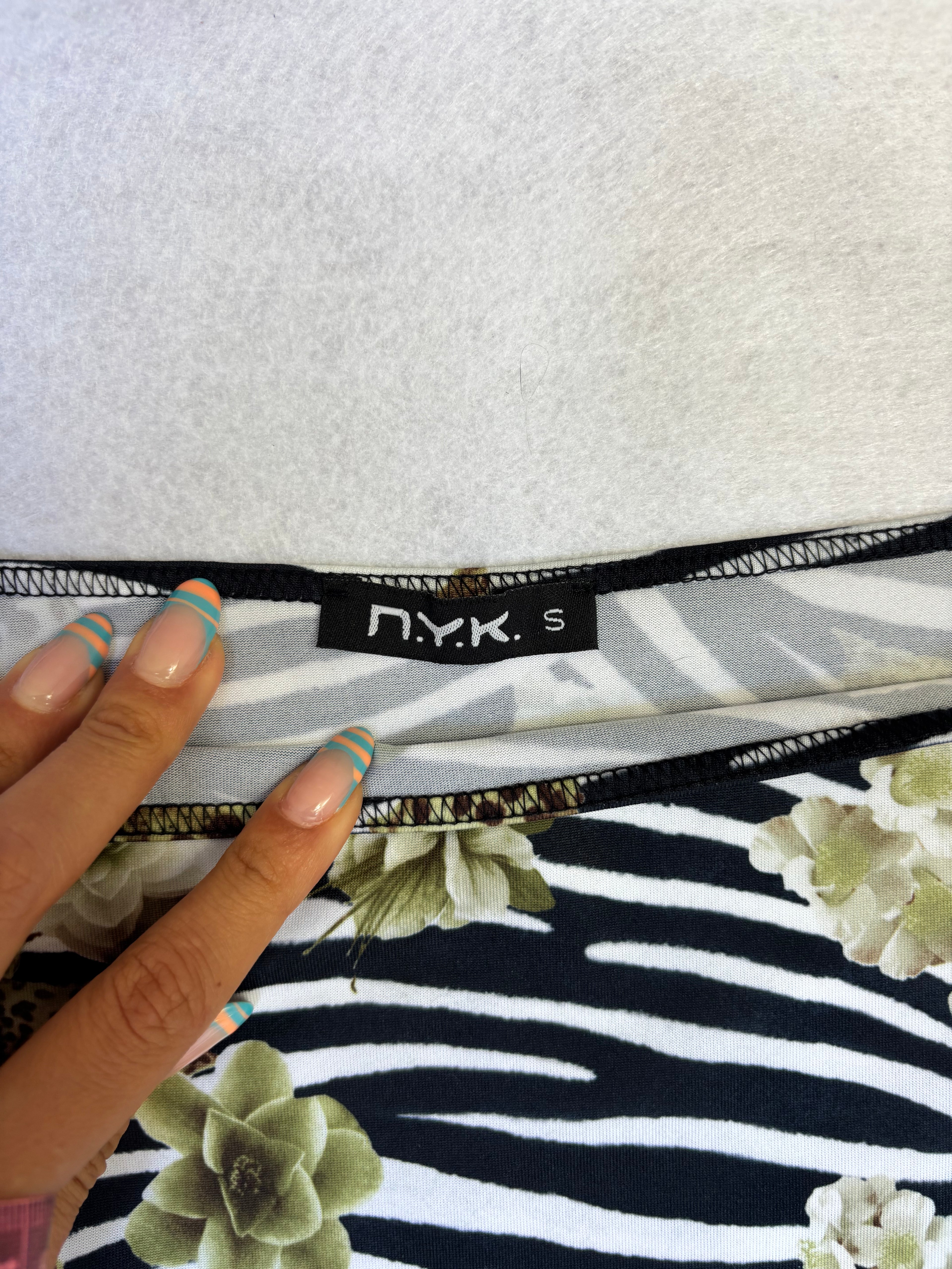 Zebra Midi Skirt (XS/S)