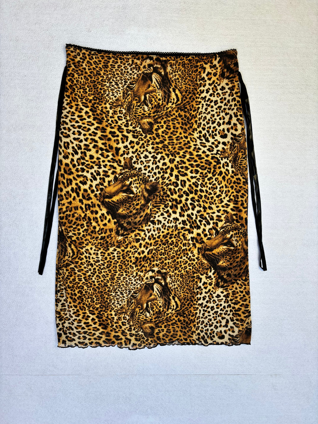 Animal Print Midi Skirt 1