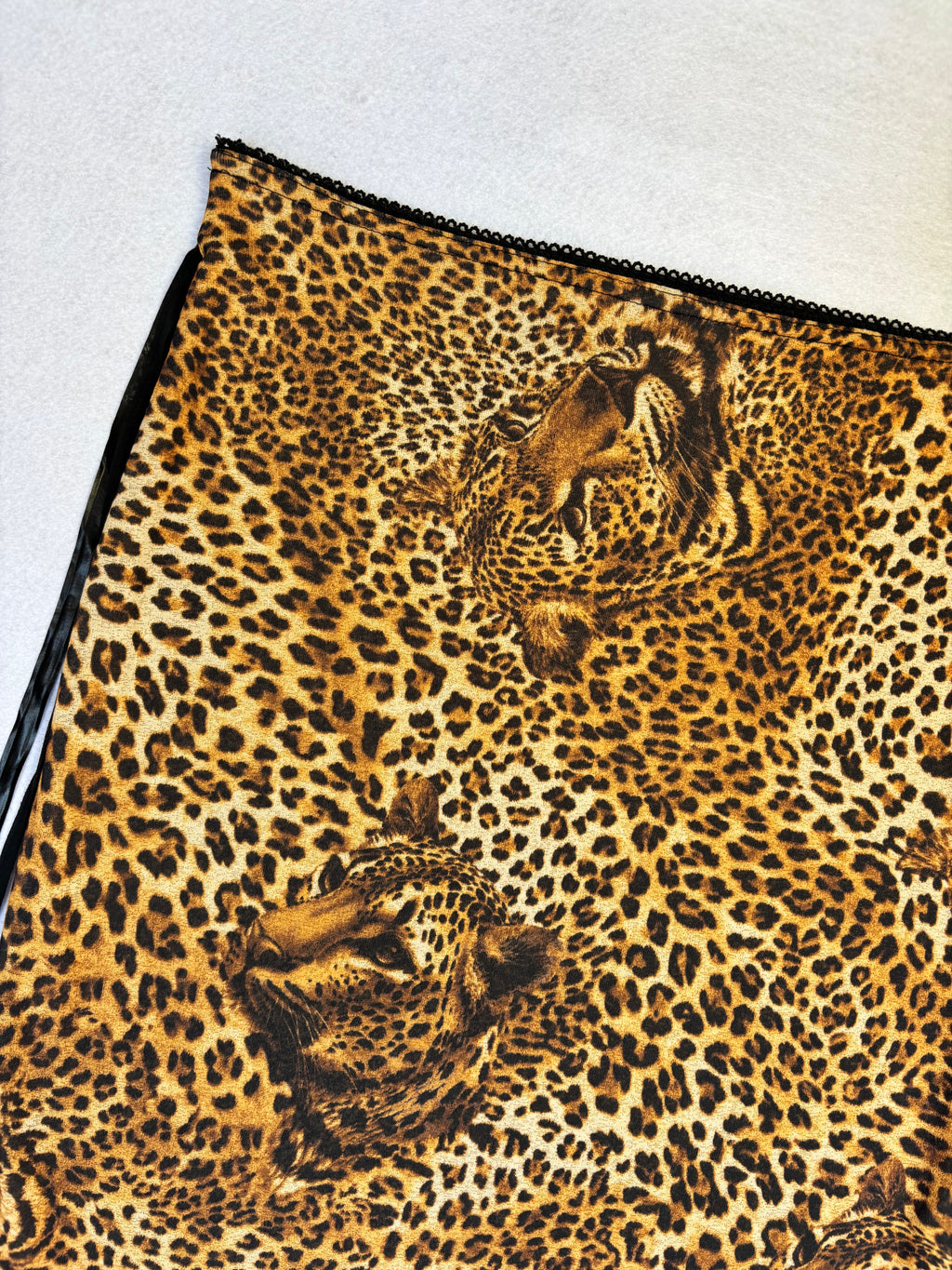 Animal Print Midi Skirt 1