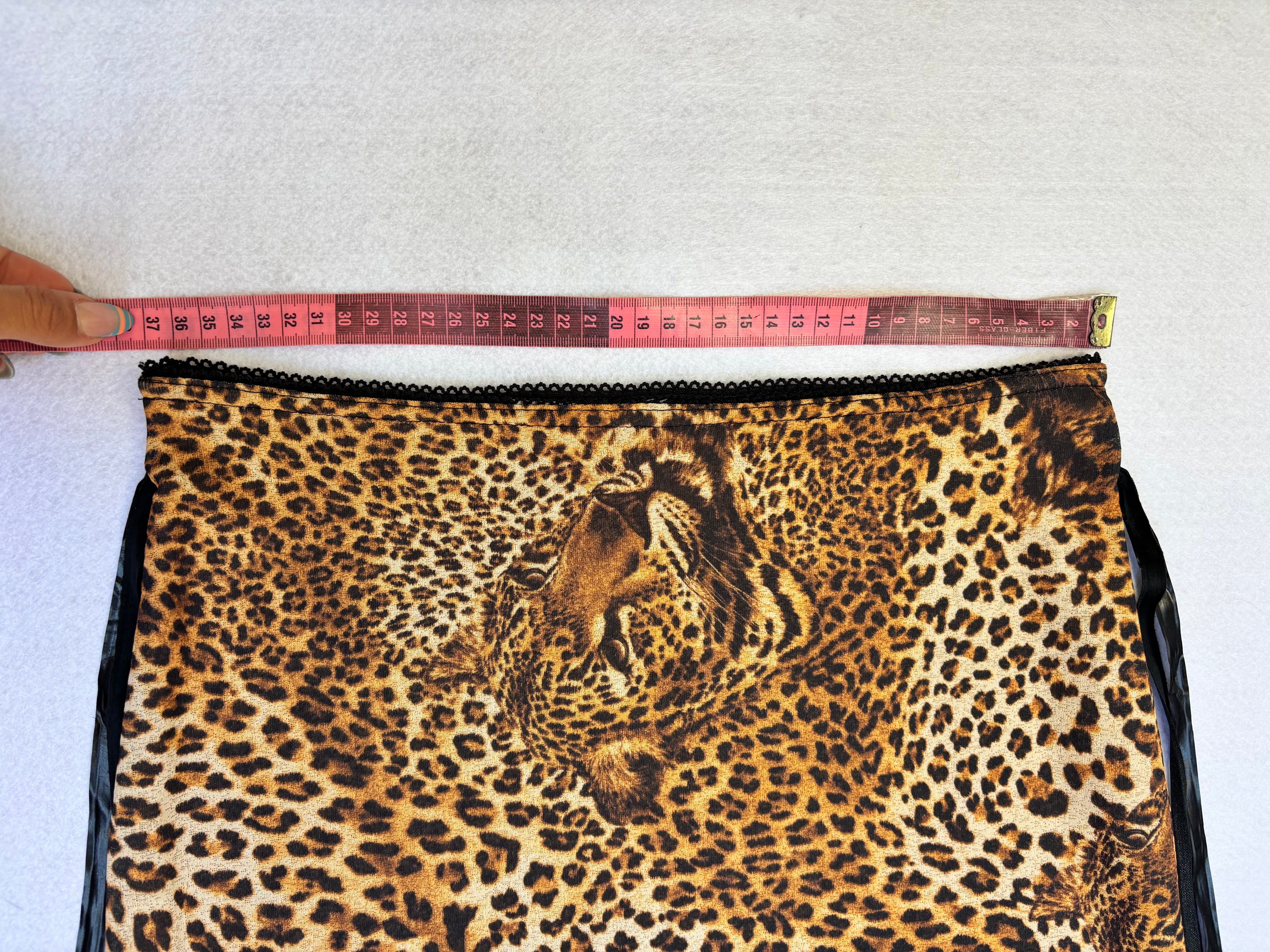 Animal Print Midi Skirt 1