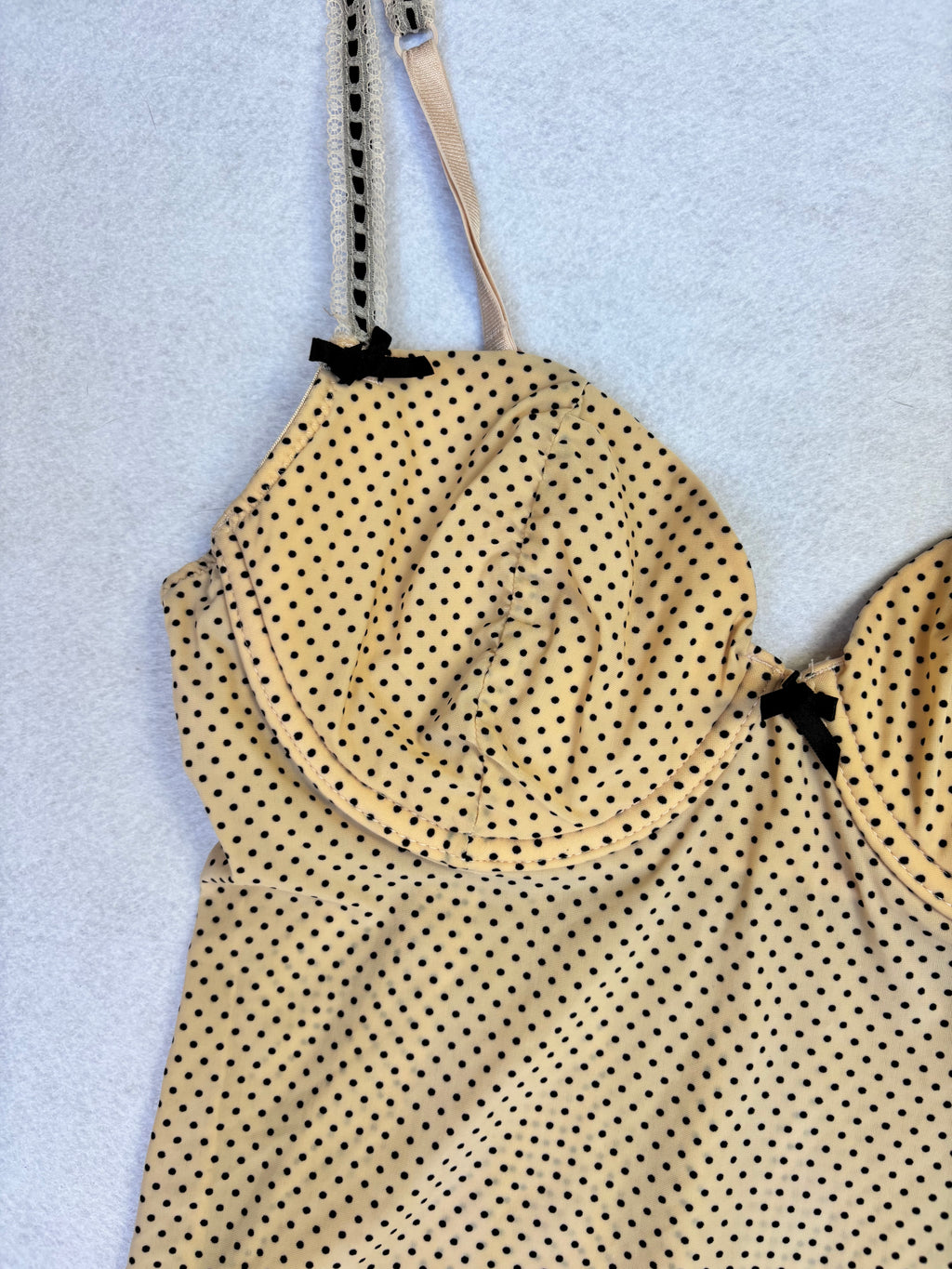 Vintage Y2K Polka Dot Cami Top (M)