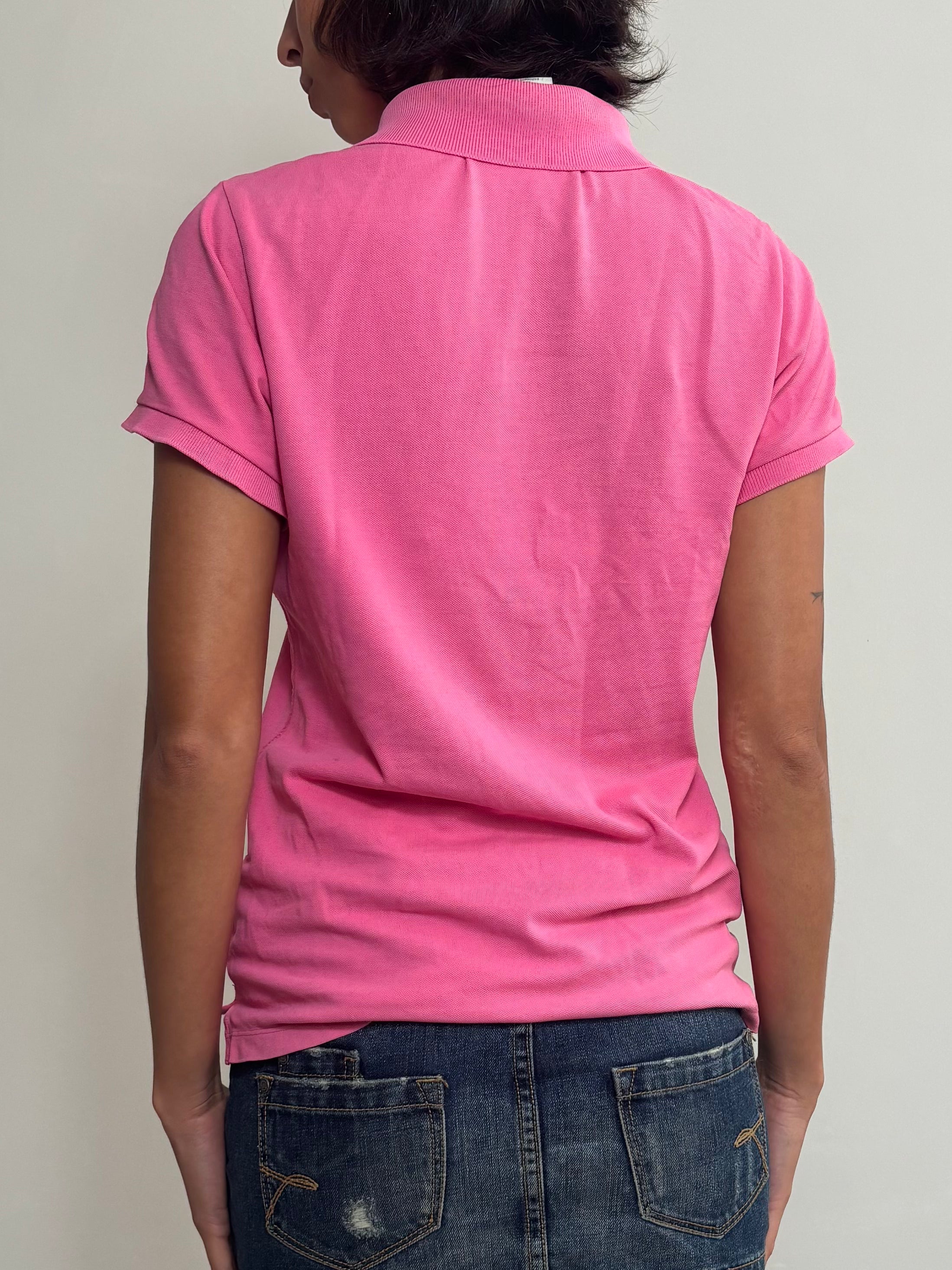 Y2K Pink Nike Polo (S)