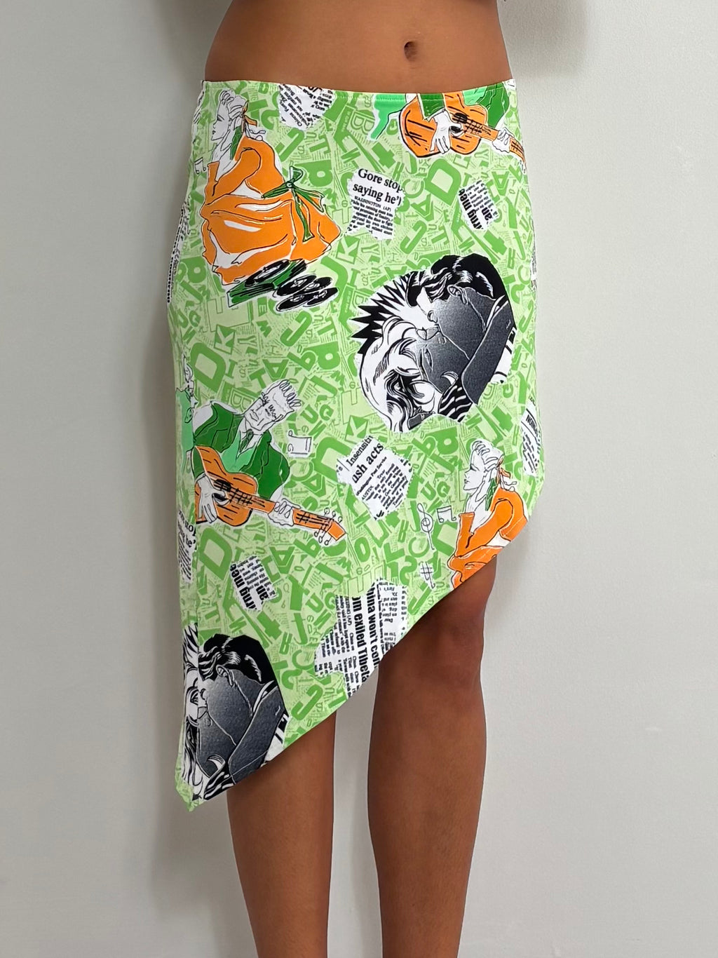 Asymmetrical Midi Skirt (M)