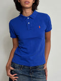 Vintage Ralph Lauren Blue Polo Shirt (S)