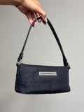 Vintage Y2K RoccoBarocco Black Shoulder Bag