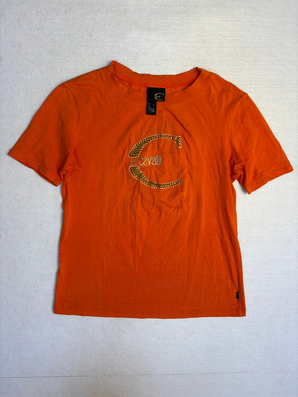 T- shirt Just Cavalli laranja (S)