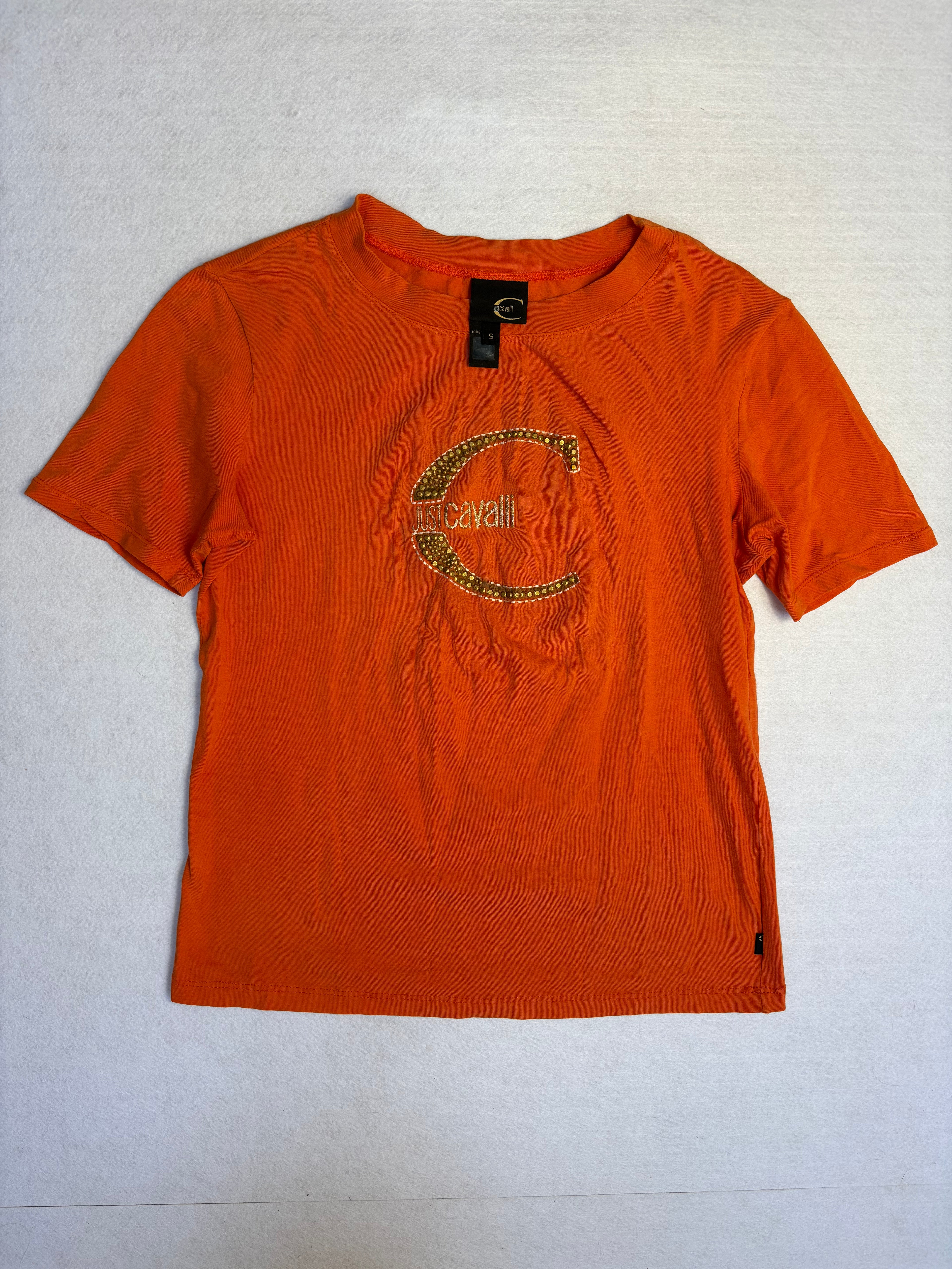 T- shirt Just Cavalli laranja (S)
