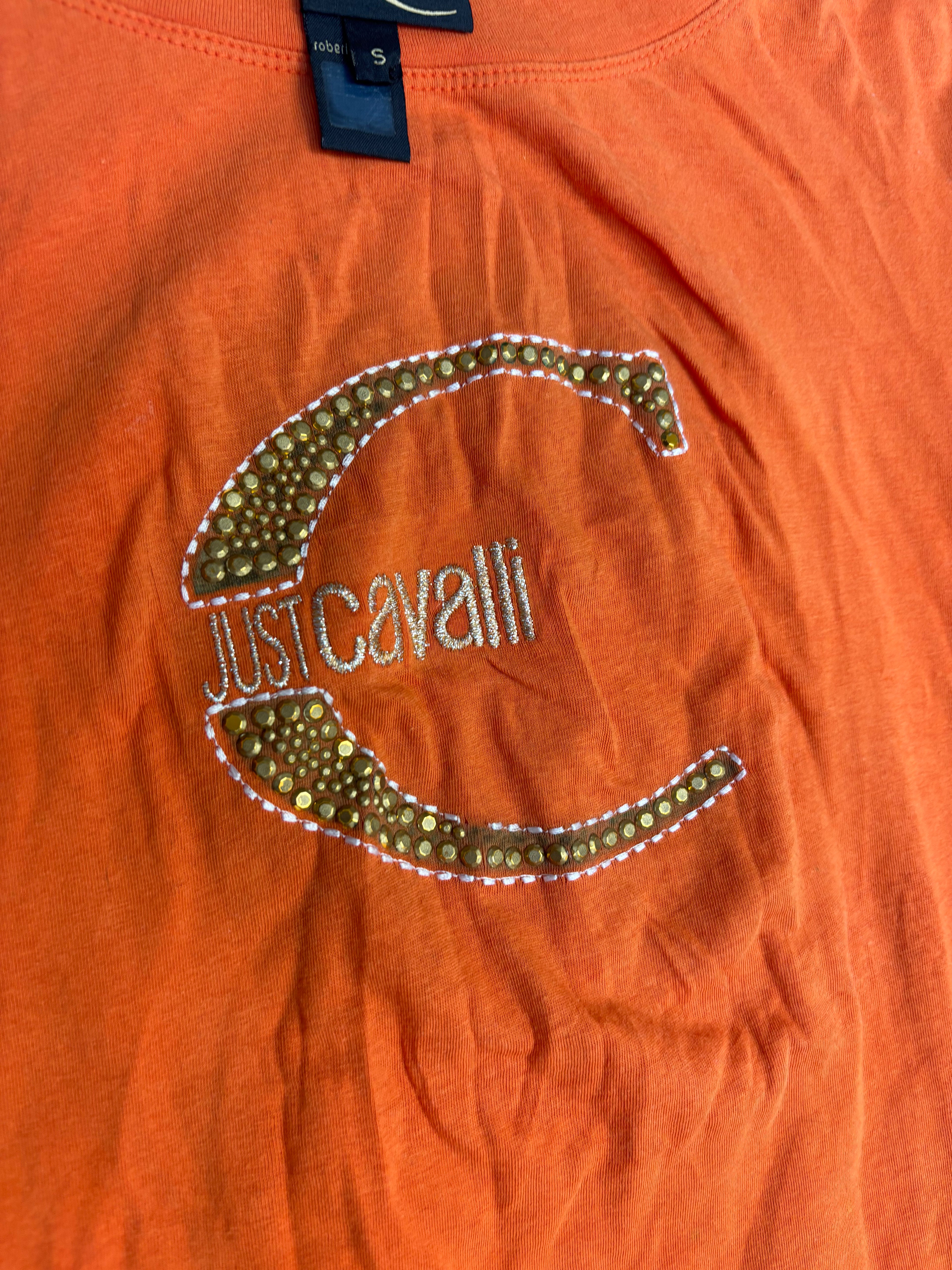 T- shirt Just Cavalli laranja (S)