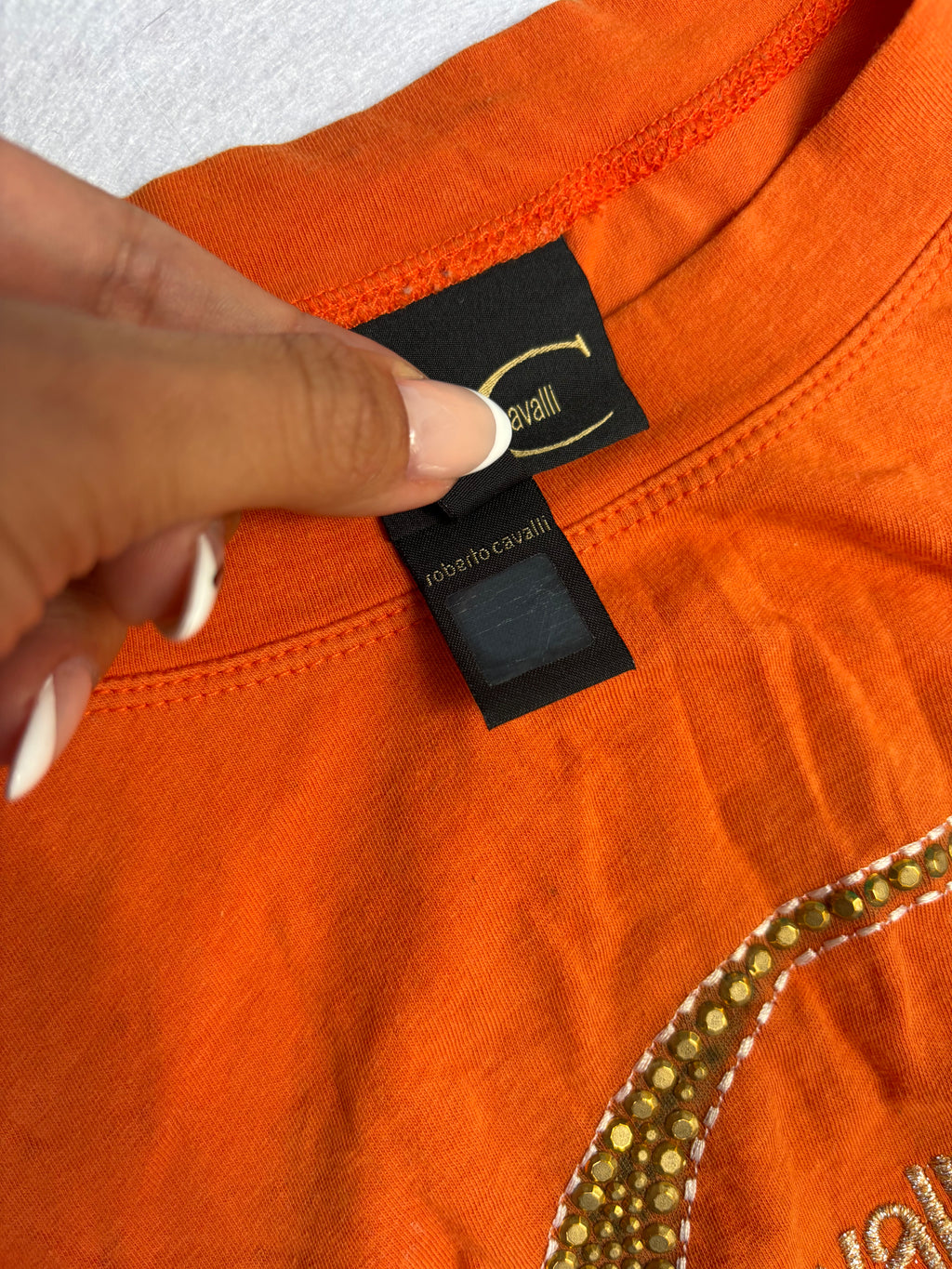 T- shirt Just Cavalli laranja (S)