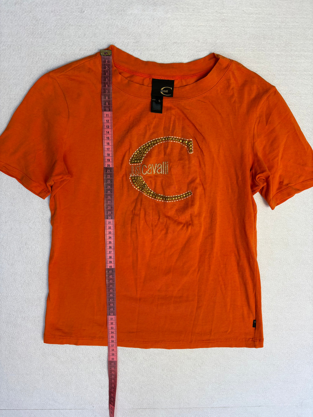 T- shirt Just Cavalli laranja (S)