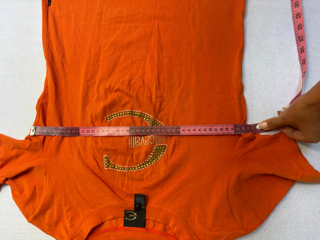 T- shirt Just Cavalli laranja (S)