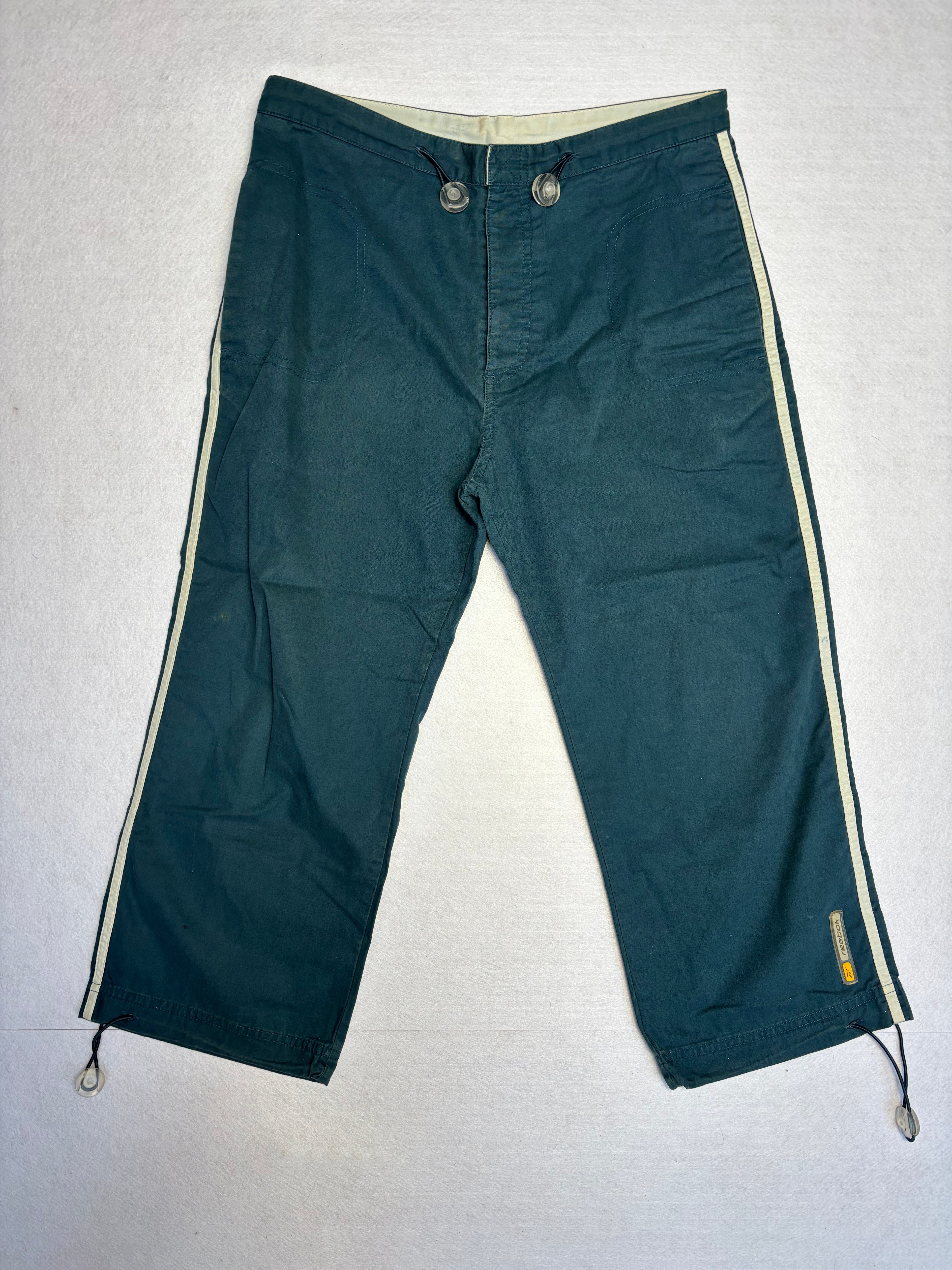 Calças Capri Azul-Escuro Reebok (S)