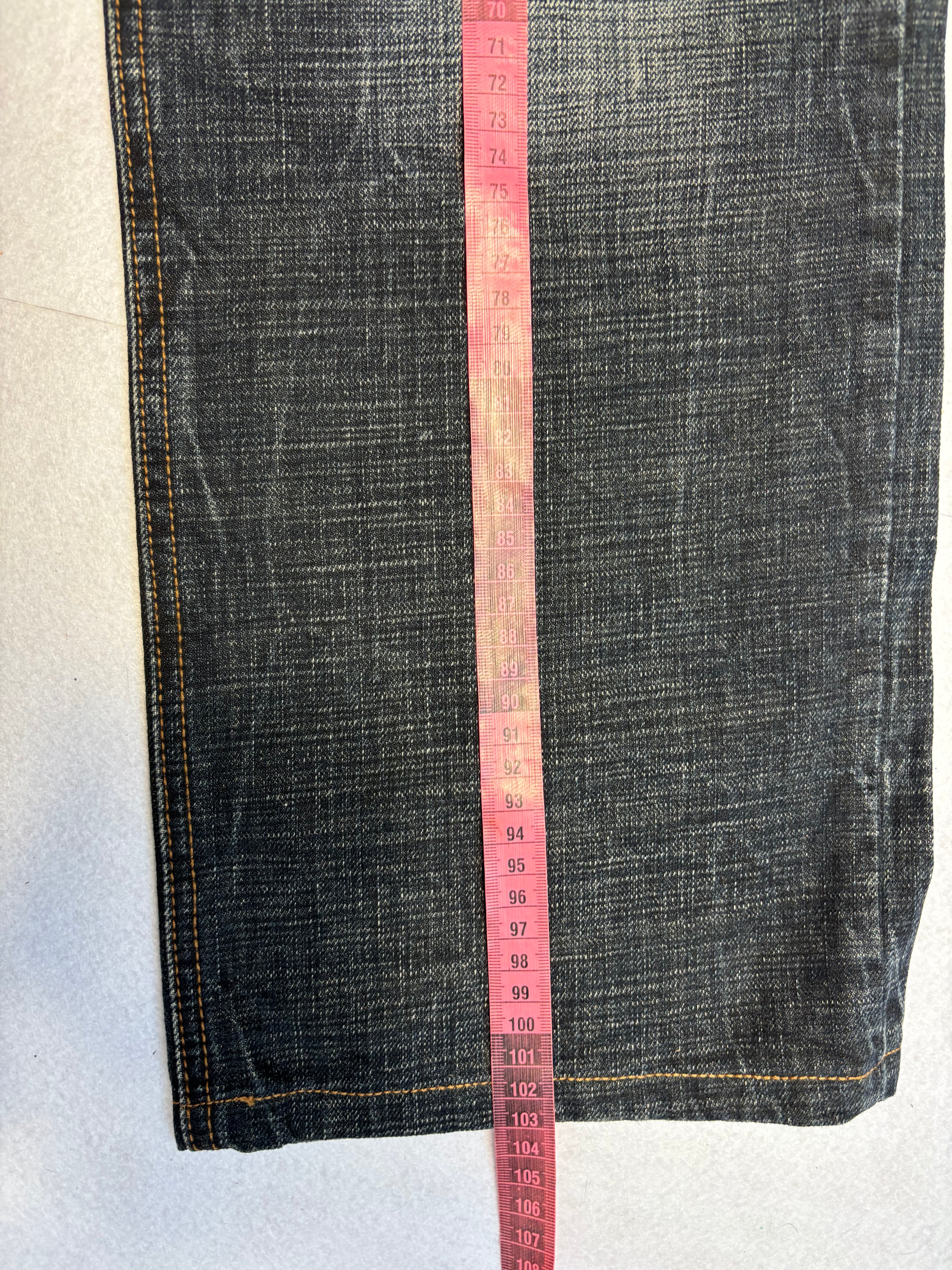 Vintage Just Cavalli Dark Denim Pants Y2K Designer 2000 (XL)