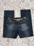 Vintage Just Cavalli Dark Denim Pants Y2K Designer 2000 (XL)