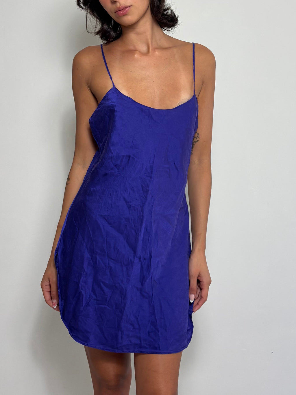 90s Vintage Victoria’s Secret Purple Silk Slip (S)