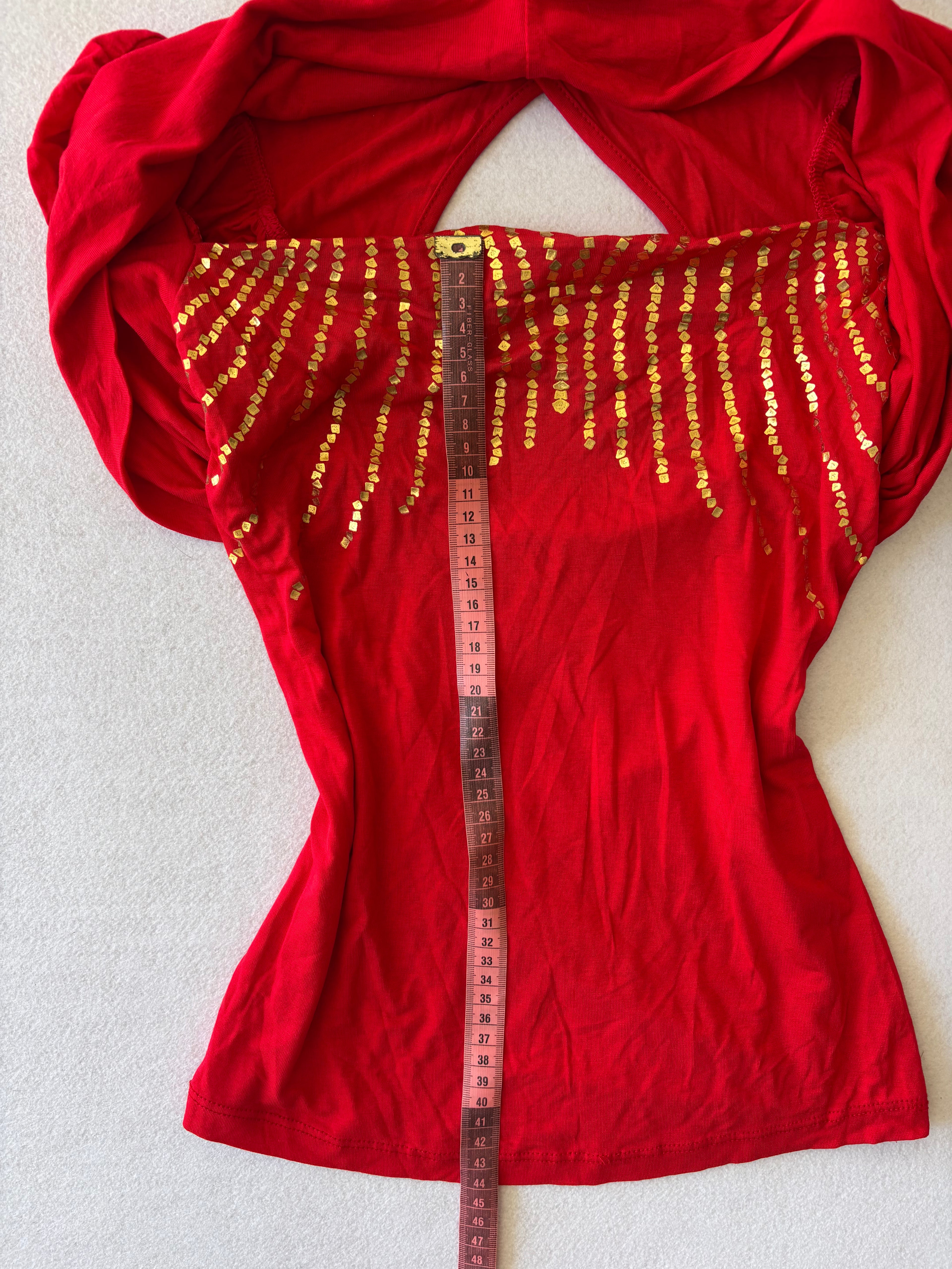 Y2K Brand New Off-the-Shoulder Red Top (S)