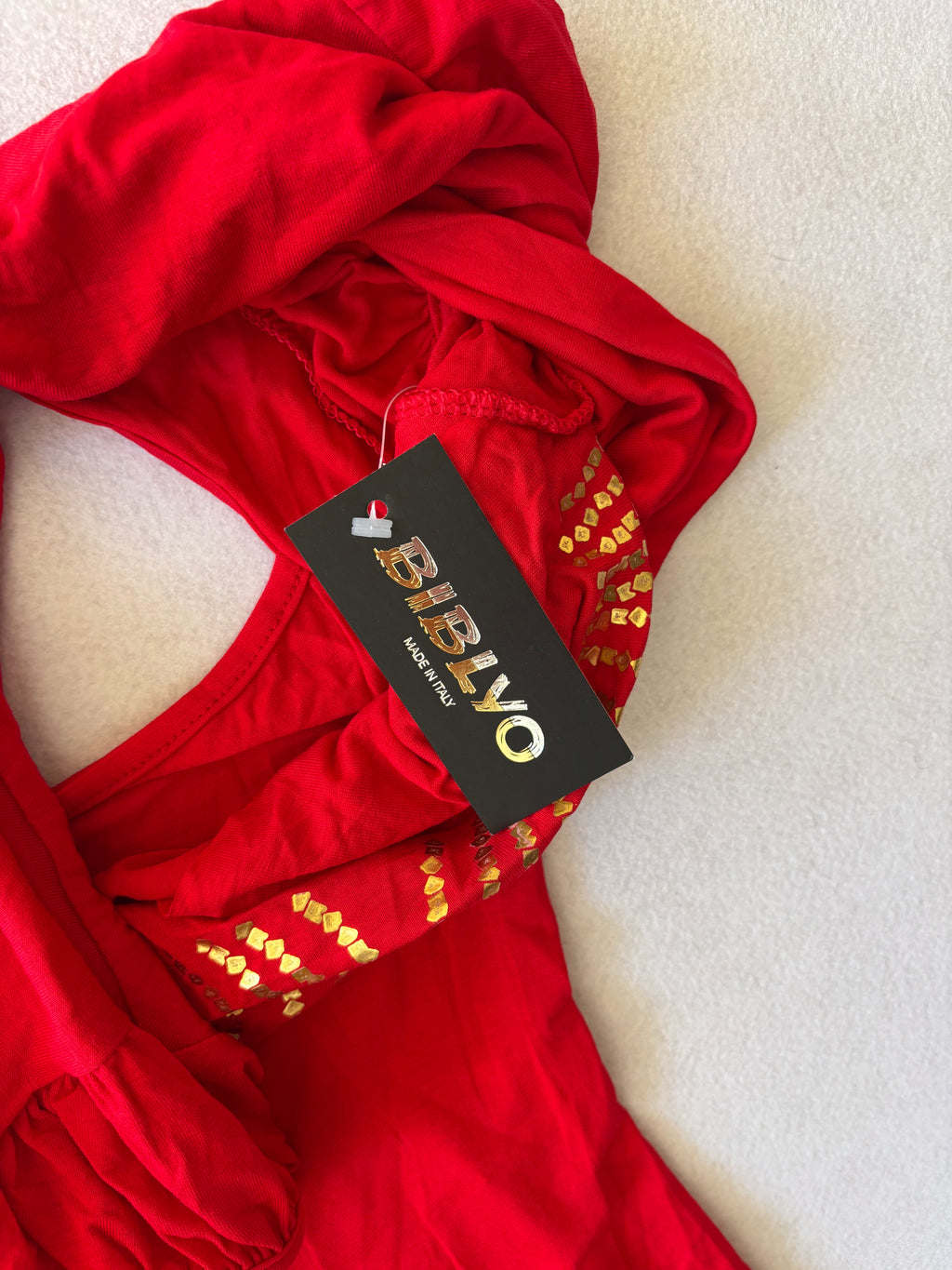 Y2K Brand New Off-the-Shoulder Red Top (S)