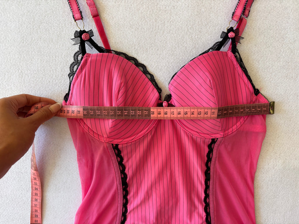 Y2K Pink corset (S)