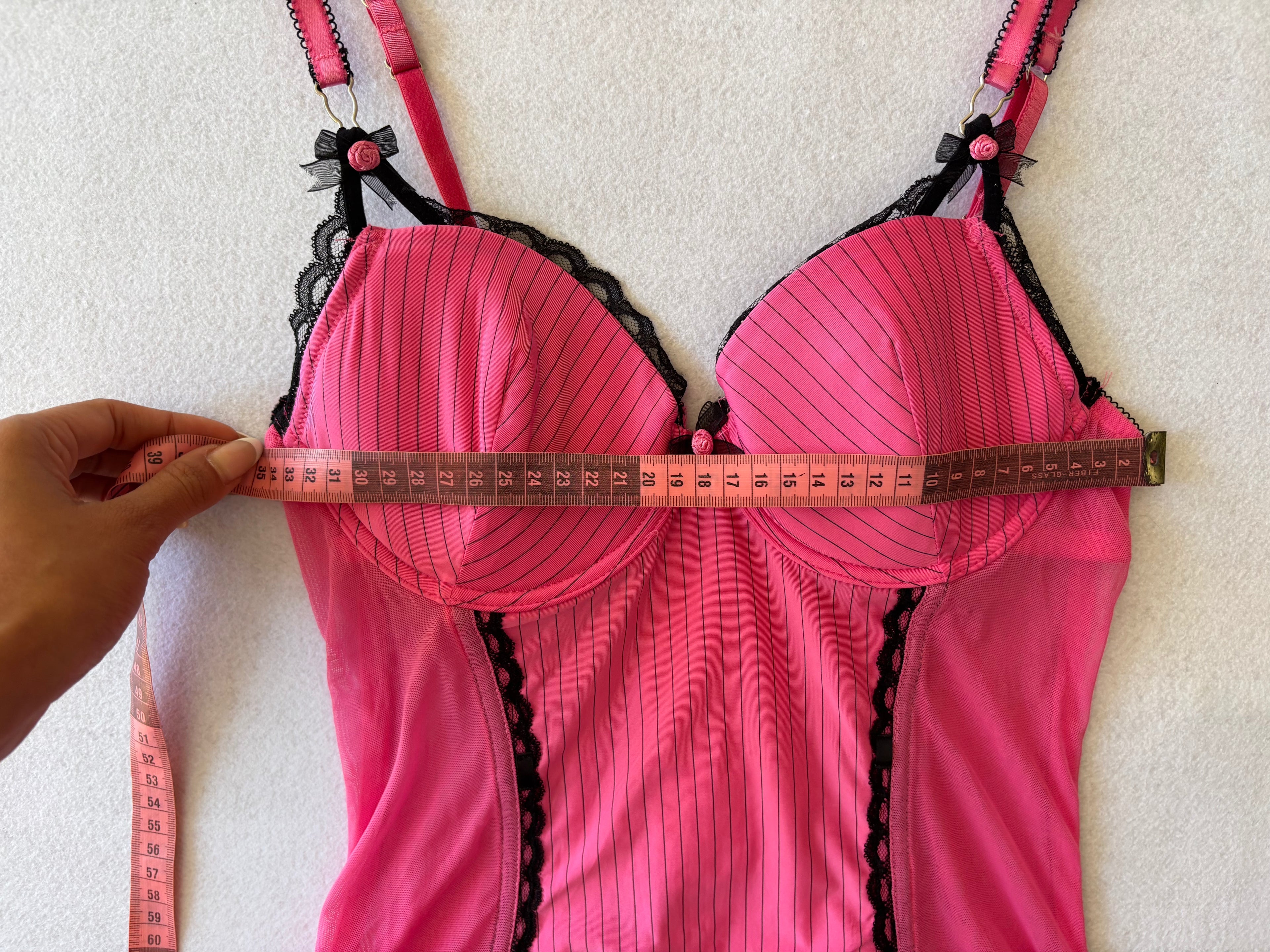 Y2K Pink corset (S)