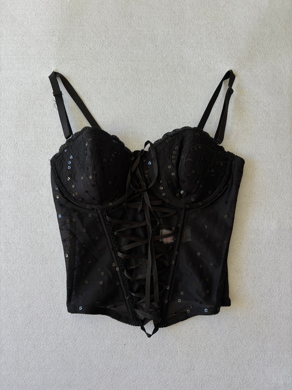 Black Lace Corset (M)