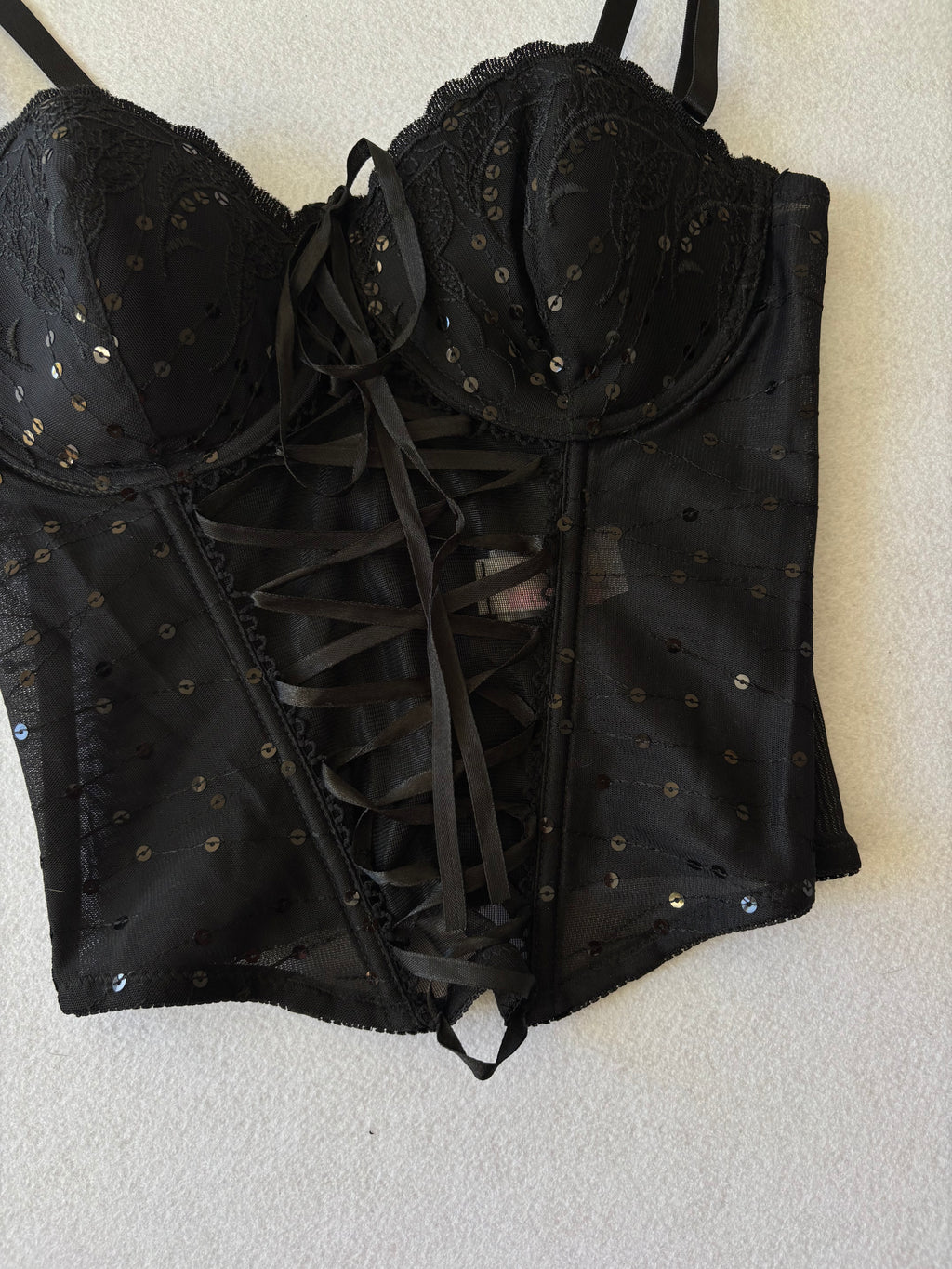 Black Lace Corset (M)