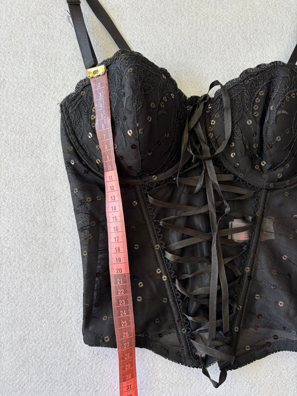 Black Lace Corset (M)
